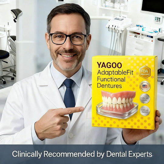 🌎Ends Today: 70% OFF! ⏰Yagoo™ Medical Full Denture with Strong Suctiond🦷Obtain American Dental Association (ADA) Certification